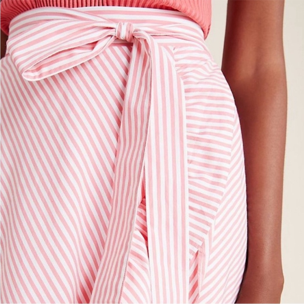 NWT Anthropologie Maeve Penny Ruffled Midi Skirt - Picture 5 of 8